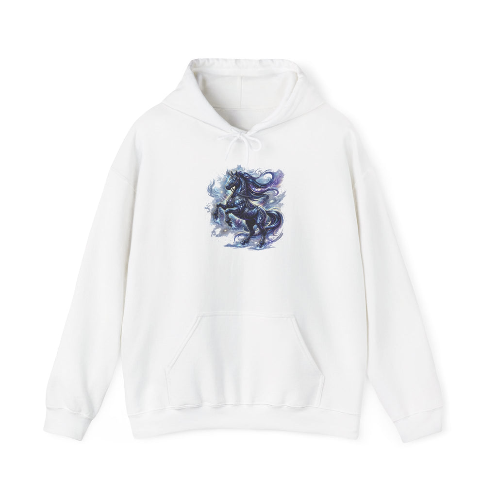 Galaxy Pegasus Hoodie – Starry Blue Mythical Horse Sweatshirt