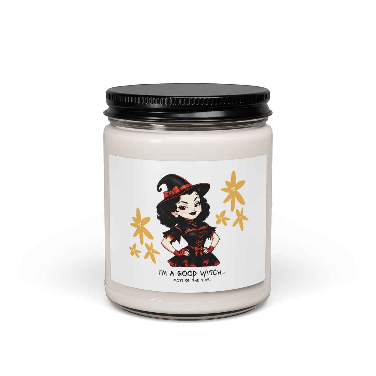 Good Witch Illustration Soy Candle