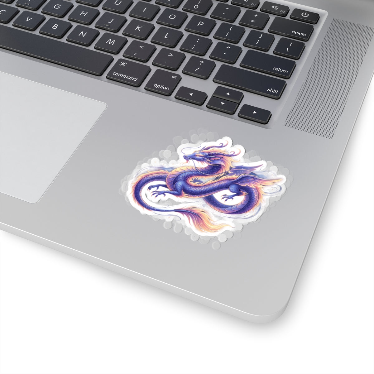 Iridescent Asian Dragon Kiss-Cut Stickers | Vinyl Die-Cut Sticker