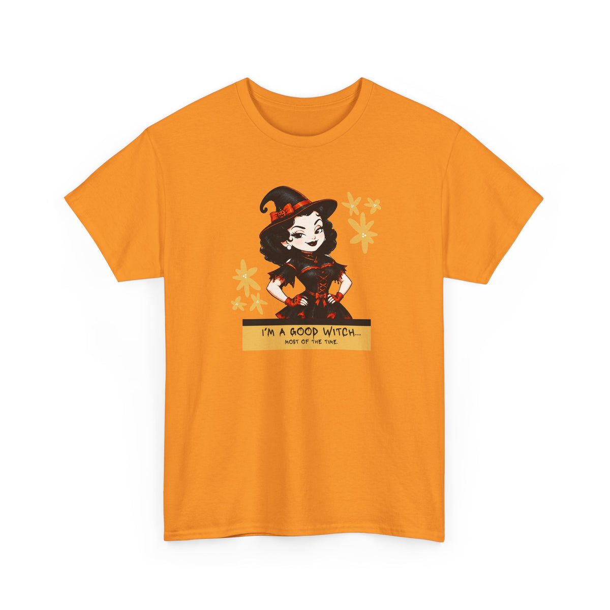 Witchy Woman Illustration T-Shirt, Good Witch Graphic