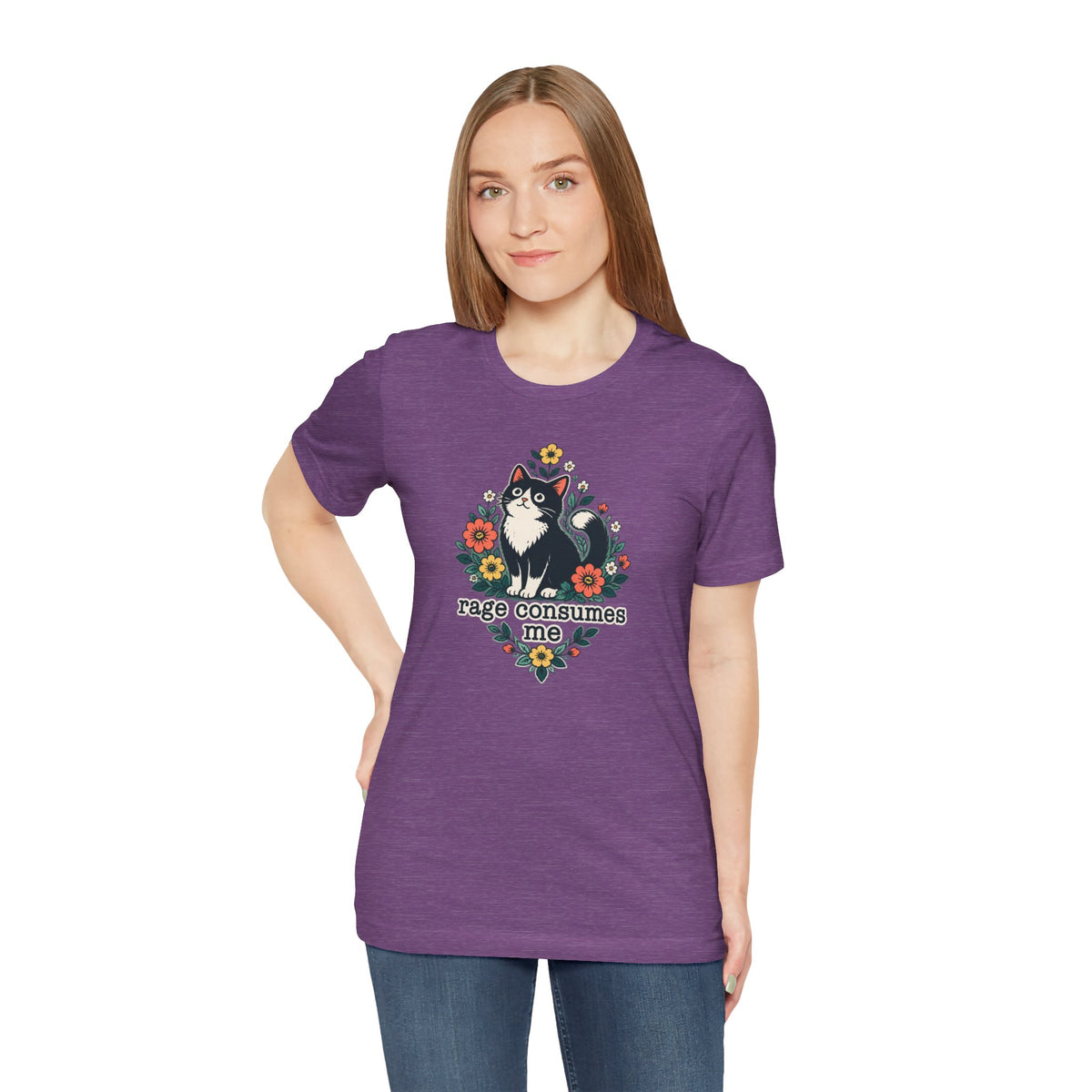 Rage Consumes Me - Cat Humor Tee