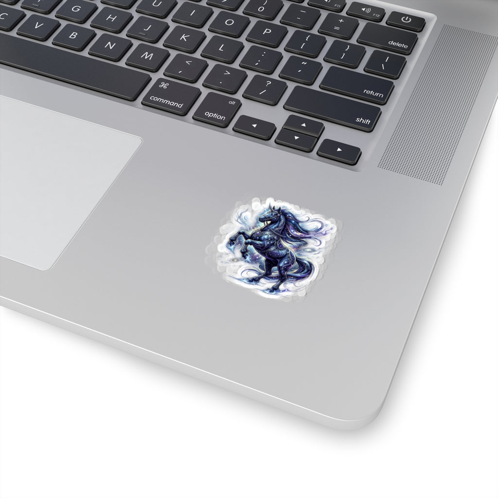 Celestial Stallion Kiss-Cut Sticker — Galaxy Horse Vinyl Decal