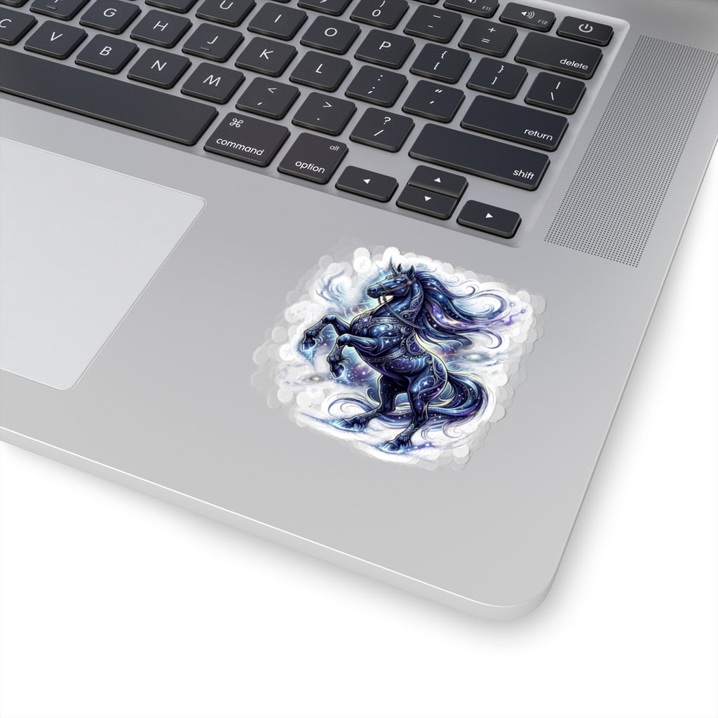 Celestial Stallion Kiss-Cut Sticker — Galaxy Horse Vinyl Decal