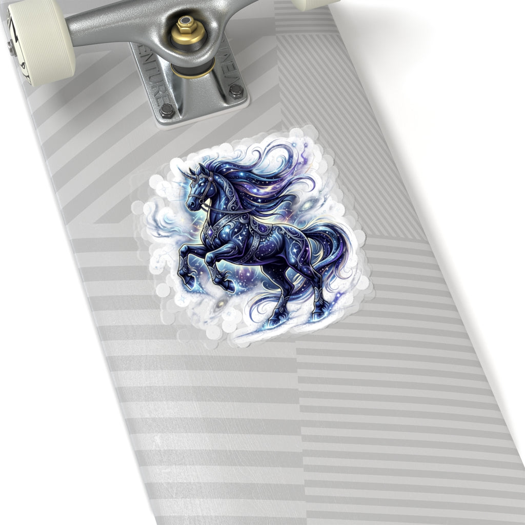 Celestial Stallion Kiss-Cut Sticker — Galaxy Horse Vinyl Decal