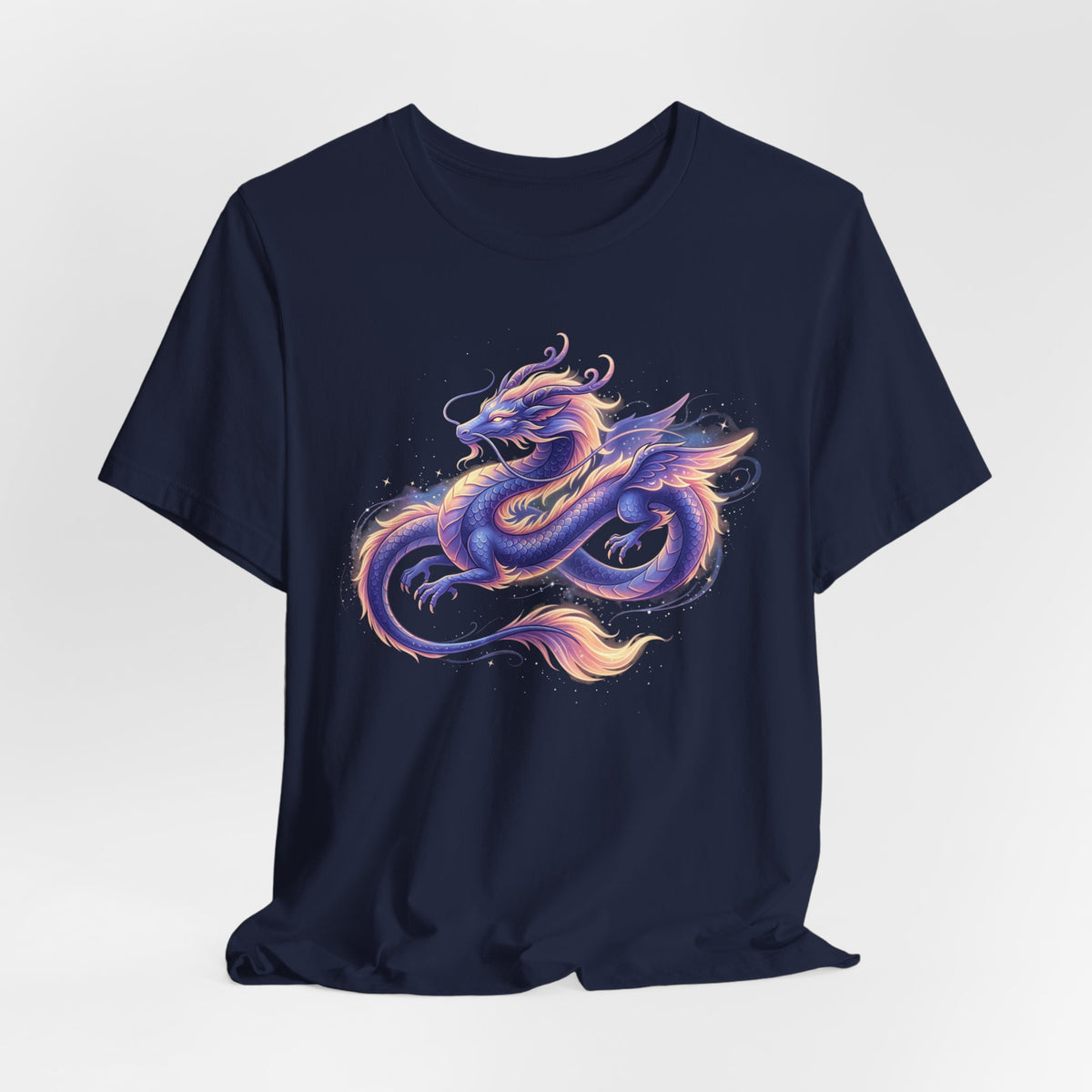 Watercolor Dragon Tee | Mythical Asian Serpent Illustration