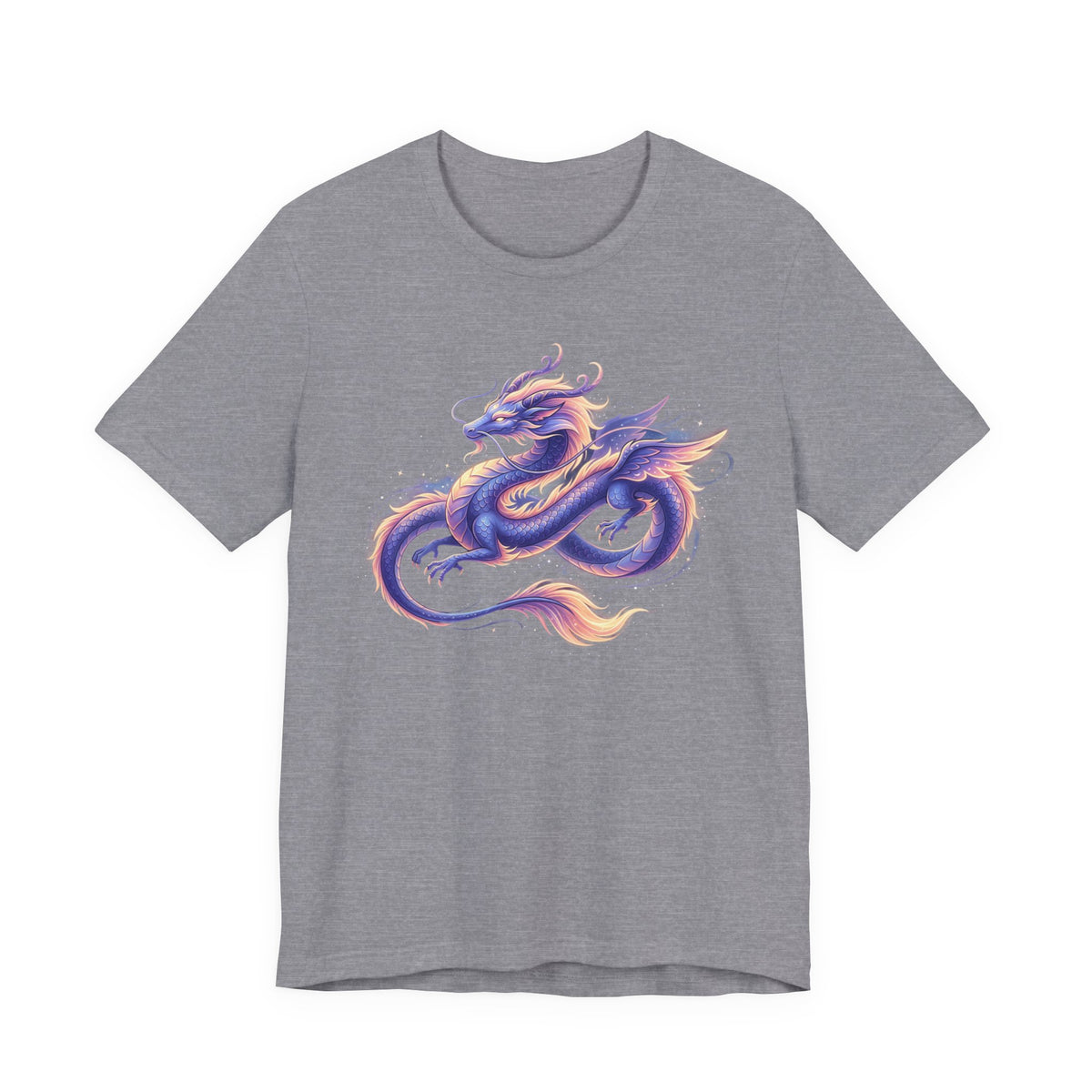 Watercolor Dragon Tee | Mythical Asian Serpent Illustration