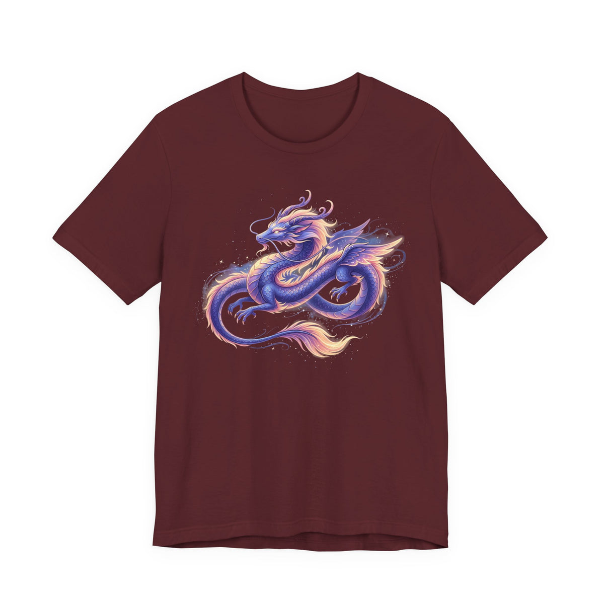 Watercolor Dragon Tee | Mythical Asian Serpent Illustration