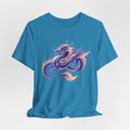 Watercolor Dragon Tee | Mythical Asian Serpent Illustration