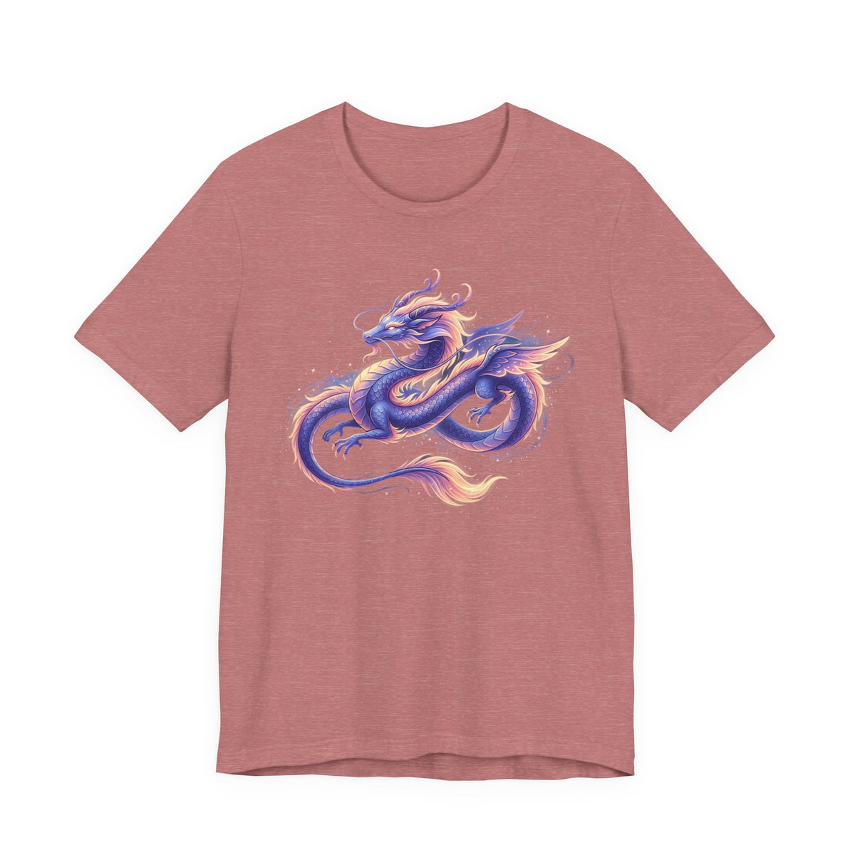 Watercolor Dragon Tee | Mythical Asian Serpent Illustration