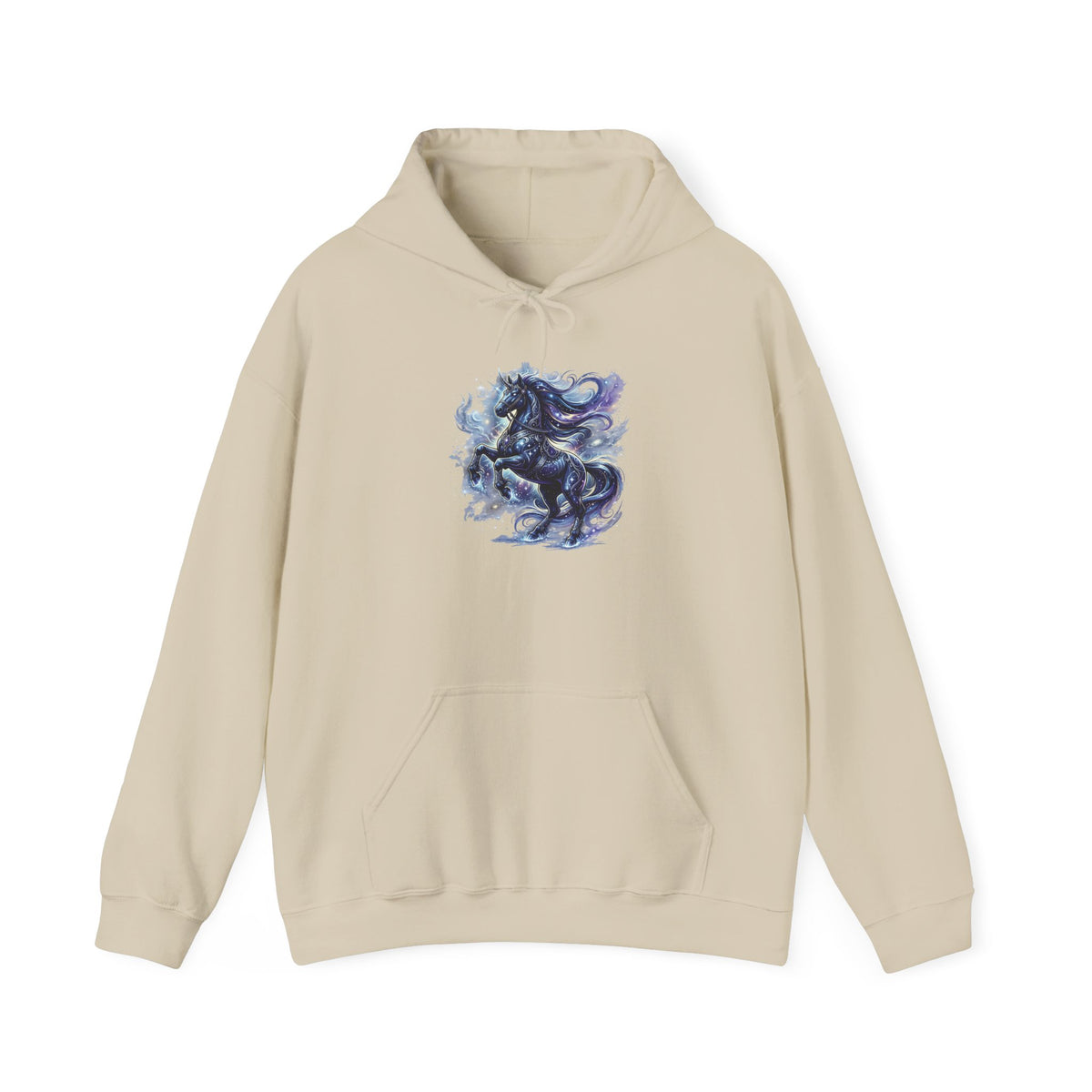 Galaxy Pegasus Hoodie – Starry Blue Mythical Horse Sweatshirt