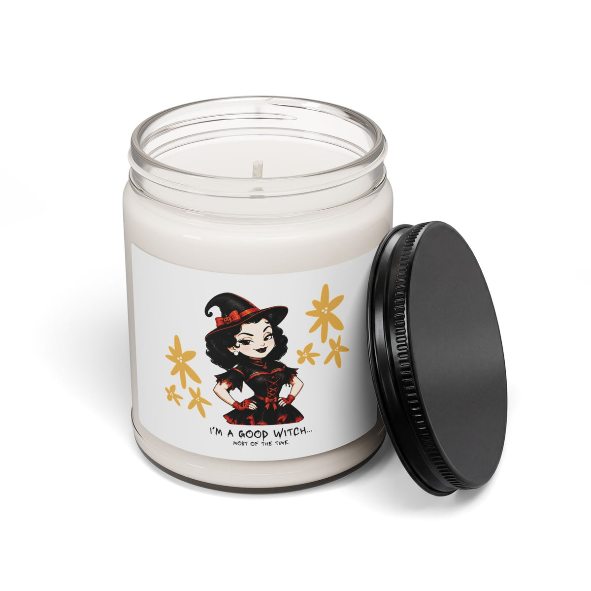Good Witch Illustration Soy Candle