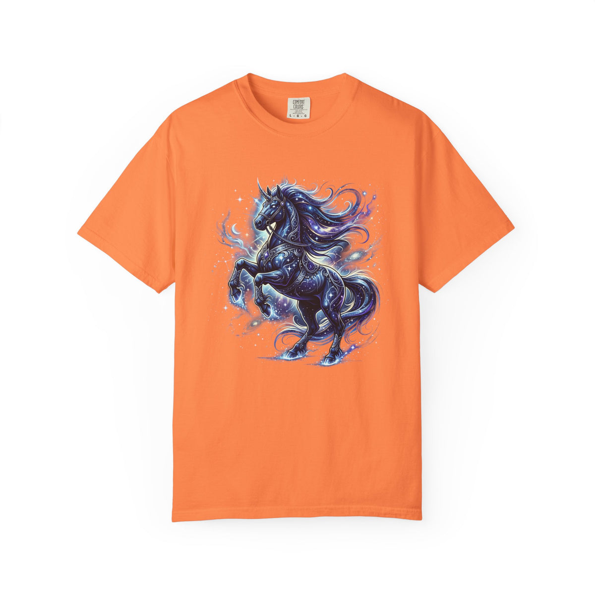 Mystic Blue Unicorn T-Shirt — Fantasy Horse Graphic Tee