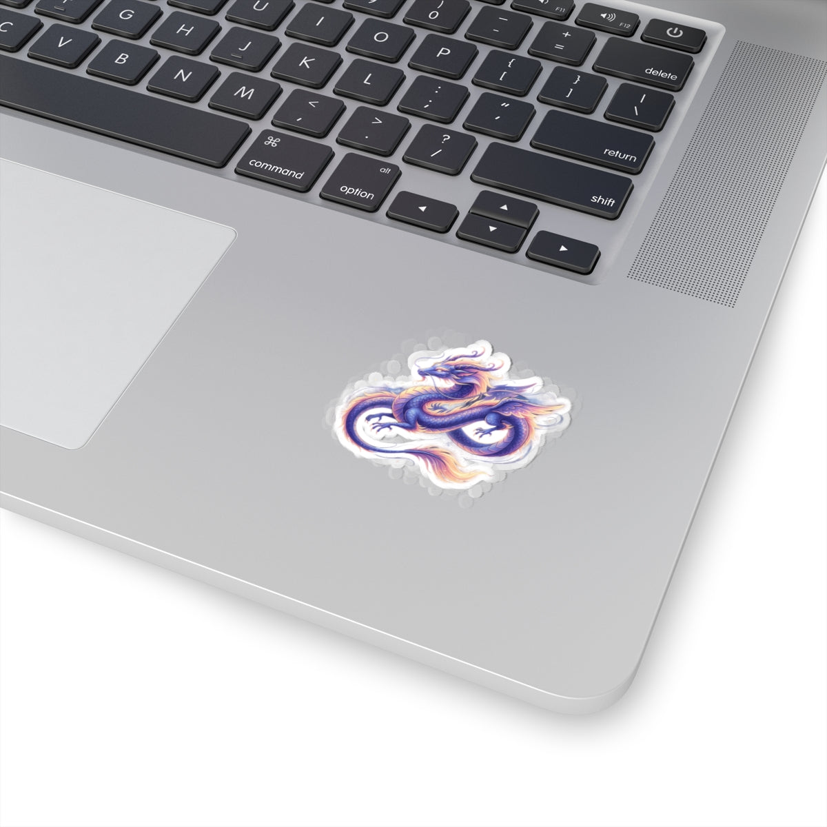 Iridescent Asian Dragon Kiss-Cut Stickers | Vinyl Die-Cut Sticker